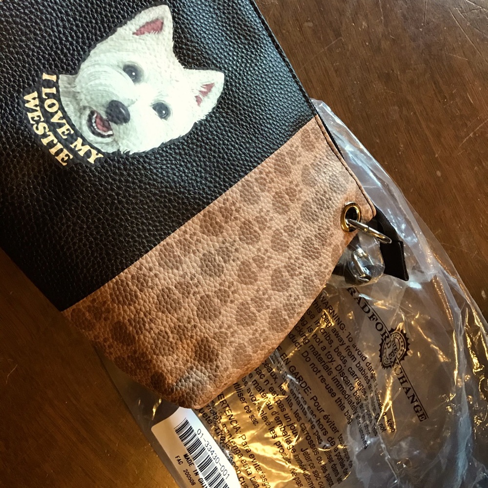 Brand new Bradford Exchange Westie purse